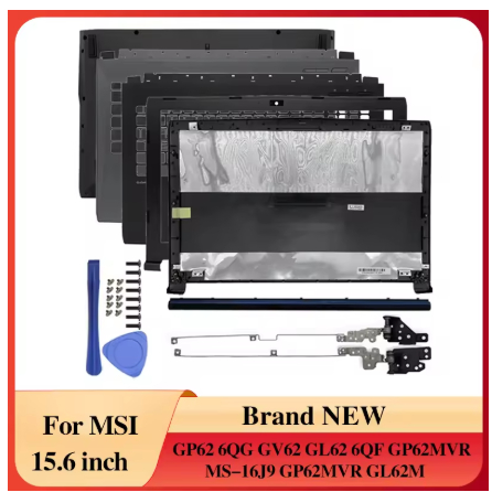 For MSI GP62 6QG GV62 GL62 6QF GP62MVR MS-16J9 GP62MVR GL62M Laptops Case LCD Back Cover/Front Bezel