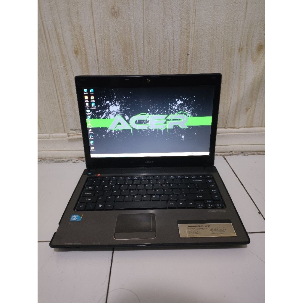 Laptop Acer Aspire 4741 - Intel core i5
