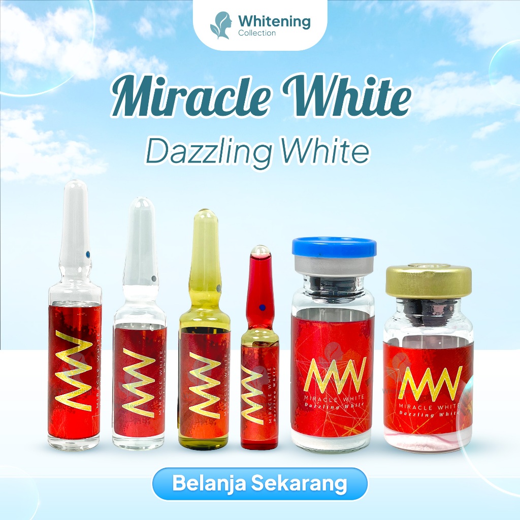 ECER DAZZLING WHITE MERAH MW 1SET