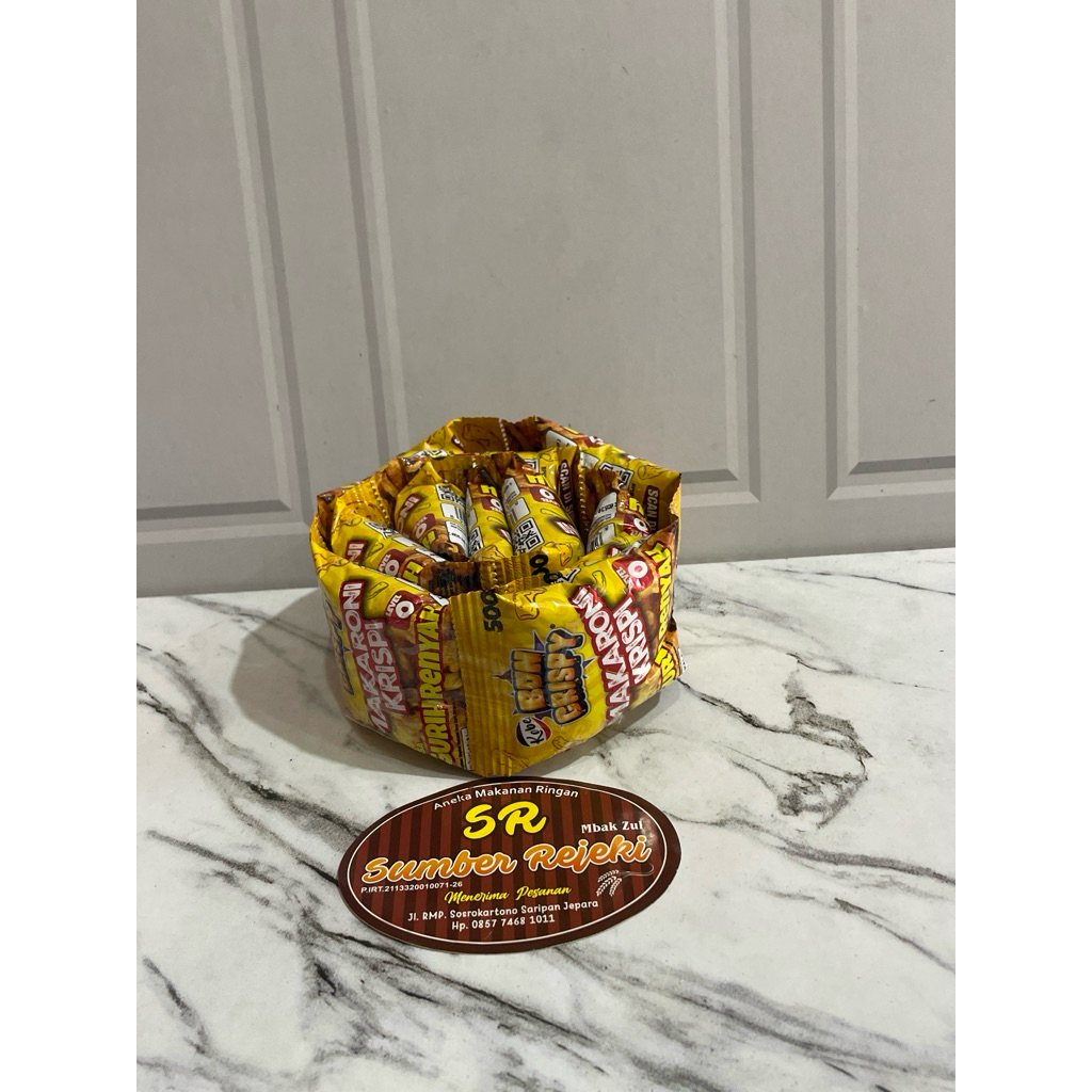 

MAKRONI KRISPY GURIH RENYAH BERAT 70gr