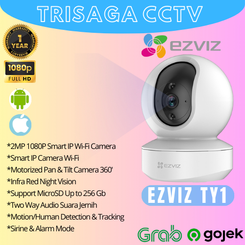 CCTV WiFi Ezviz TY1 2Mp-WIreless CCTV-Wifi CCTV-Human Detection-CCTV 360'