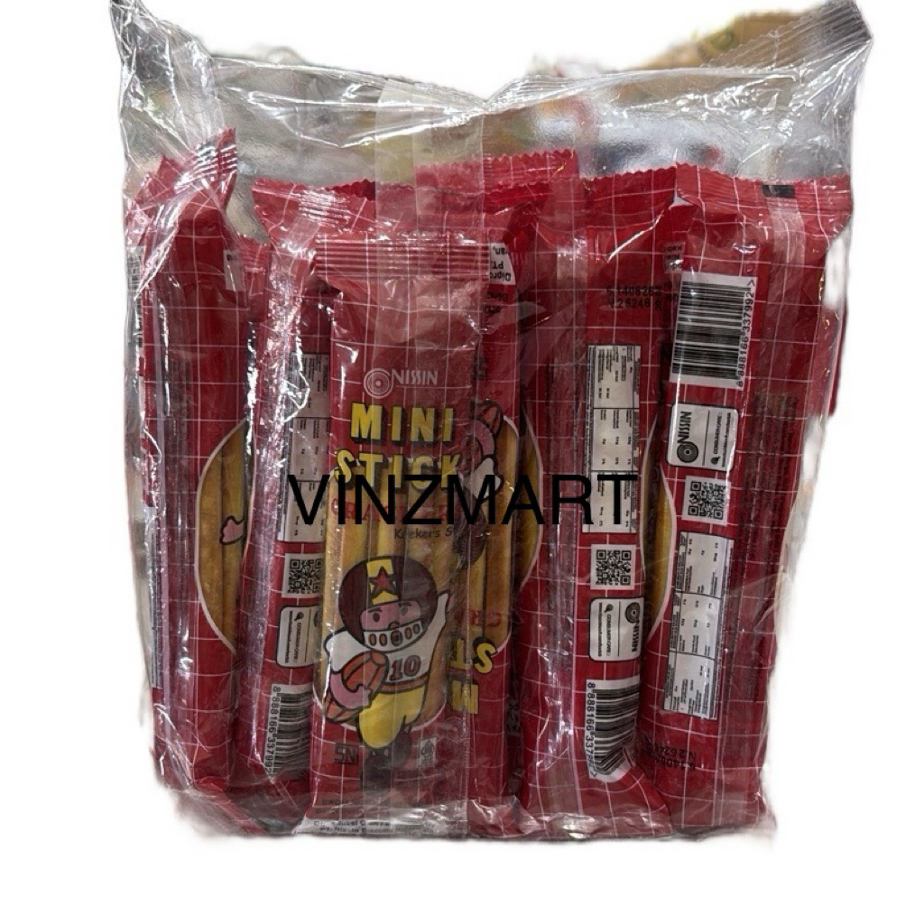 

(CUSTOM BARANG LAIN HARGA BEDA , SILAHKAN CHAT ADMIN) MINI STIK CRACKERA 25gr x 10pcs
