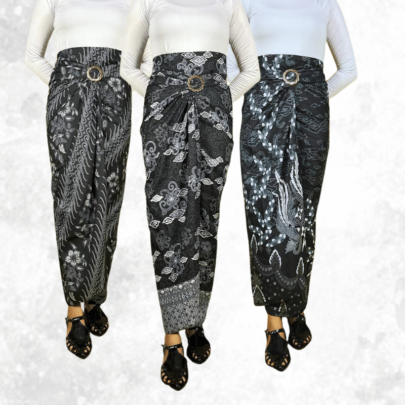 Rok Lilit Batik Pola Modern – Rok Kondangan Kain Batik Elegan & Nyaman