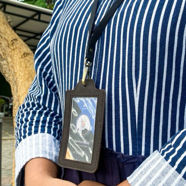 

[PREMIUM] Lanyard Kartu Kerja ID CARD name tag holder Original Eastmovin Dover Tag