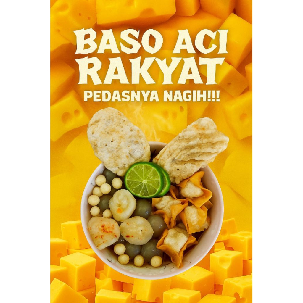 

BASO ACI RAKYAT. VARIAN KEJU. LUMER. MAKANAN PEDAS. KEKINIAN TERENAK TERMURAH