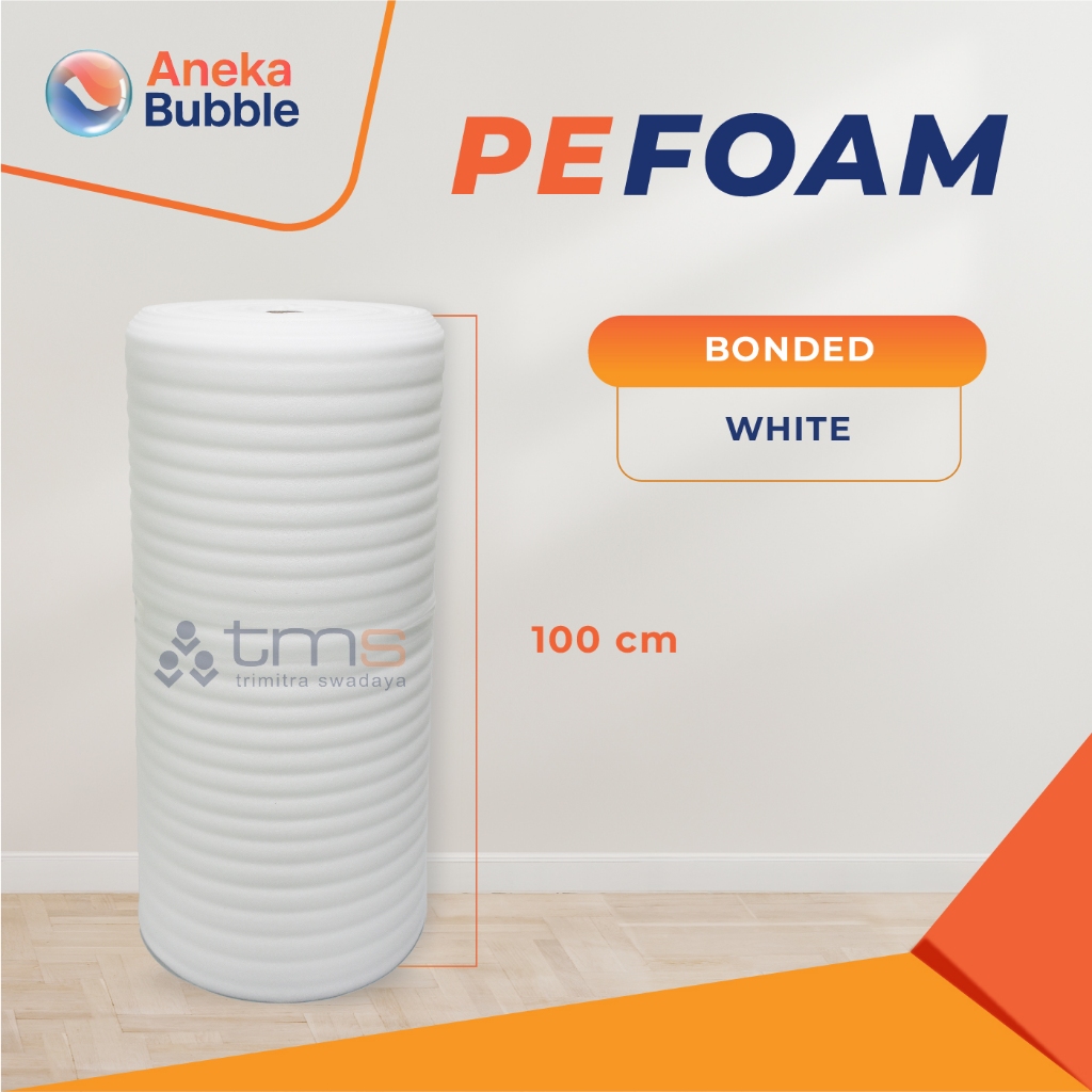 

PE Foam Busa Sheet Bonded per roll 5 - 10 mm