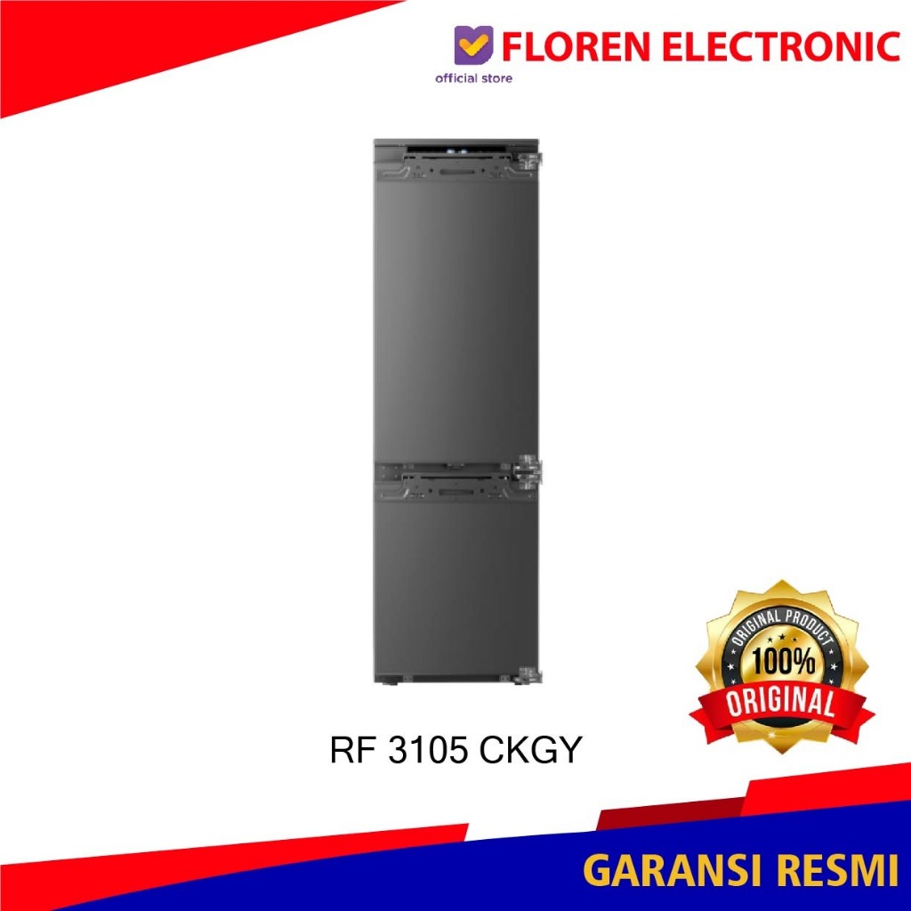 Kulkas Built In Modena RF 3105 CKGY / RF 3105CKGY / RF3105CKGY Built in Refrigerator Kulkas Tanam