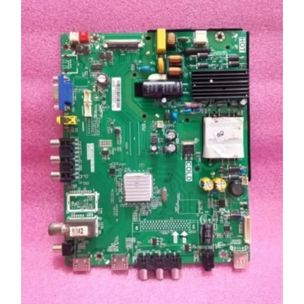 MB MAINBOARD TV LED PANASONIC th-43e306g BEKAS NORMAL
