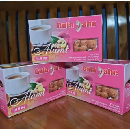 

Minuman Tradisional Herbal Seduh Penghangat Badan 1 pack isi 8pcs Cita Rasa Gula Jahe Alami Purworejo