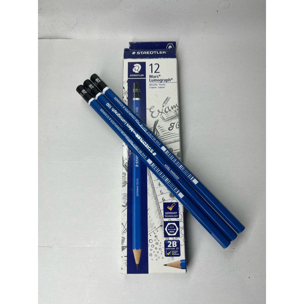 

Pensil Staedtler Lumograph 2B ( 1 PCS )