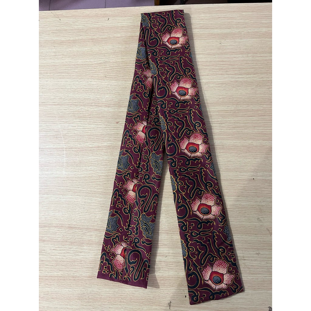 syal batik khas bengkulu