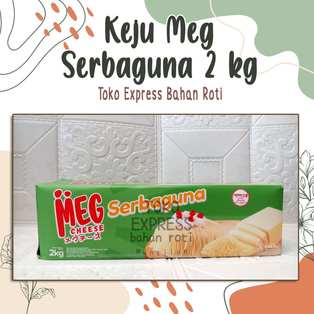 

Keju Meg Serbaguna Kemasan 2 KG