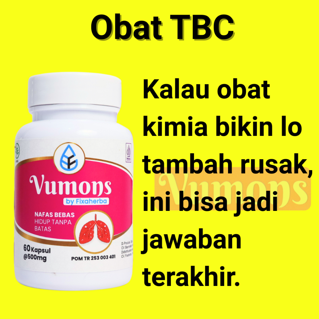 Obat TBC Paru Paru Sesak Paling Ampuh Vumons Herbal