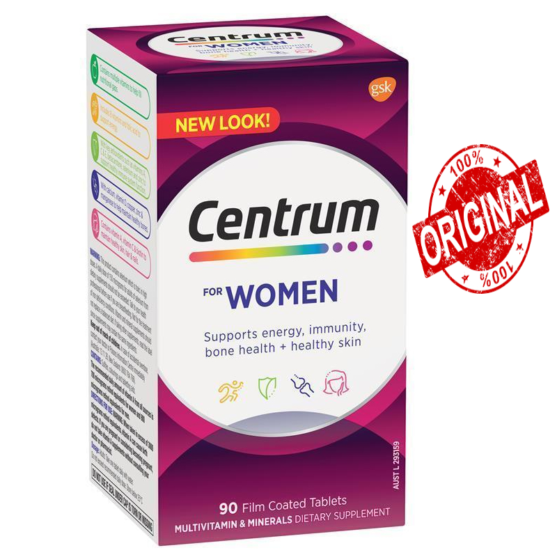 Centrum For Women - 90 Tablets