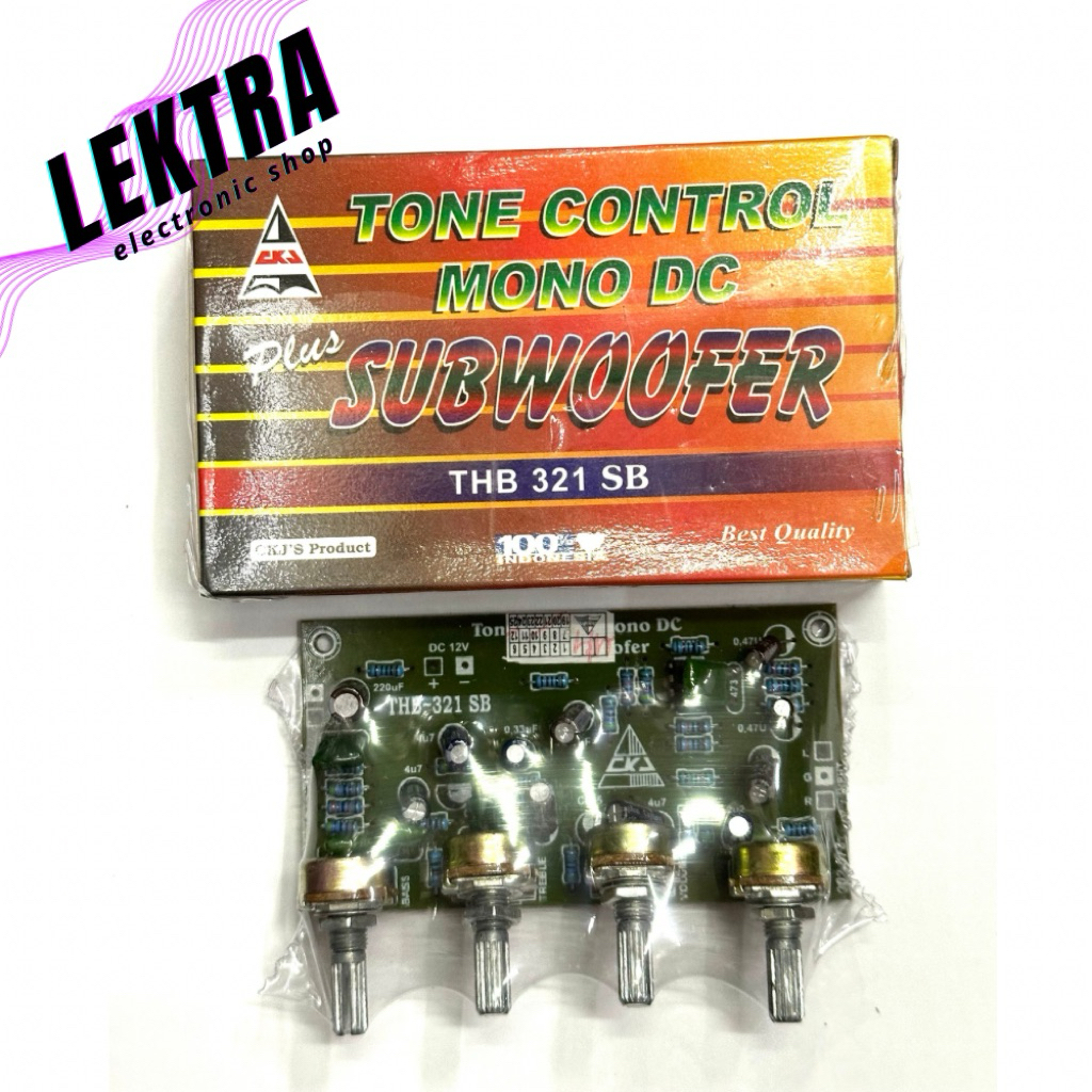 Kit THB 321 SB Tone Control Mono DC Subwoofer CKJ