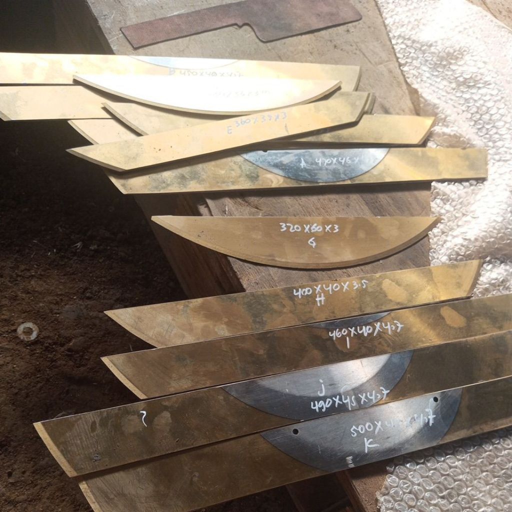 BAJA HSS D2 GOLD BAHAN GOLSEM GOLD