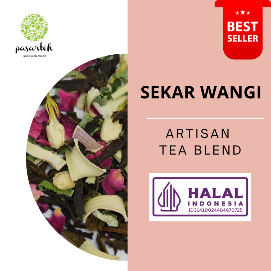 

[ pasarteh ] Sekar Wangi Tea | Artisan Tea Blend | Relax Tea | Herbal Tea | Tradisional Tea