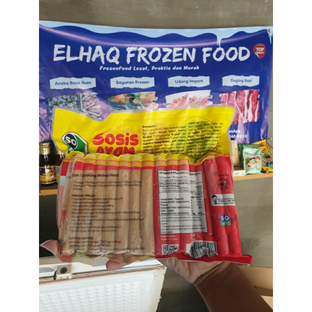 So Nice Sosis Ayam 1kg
