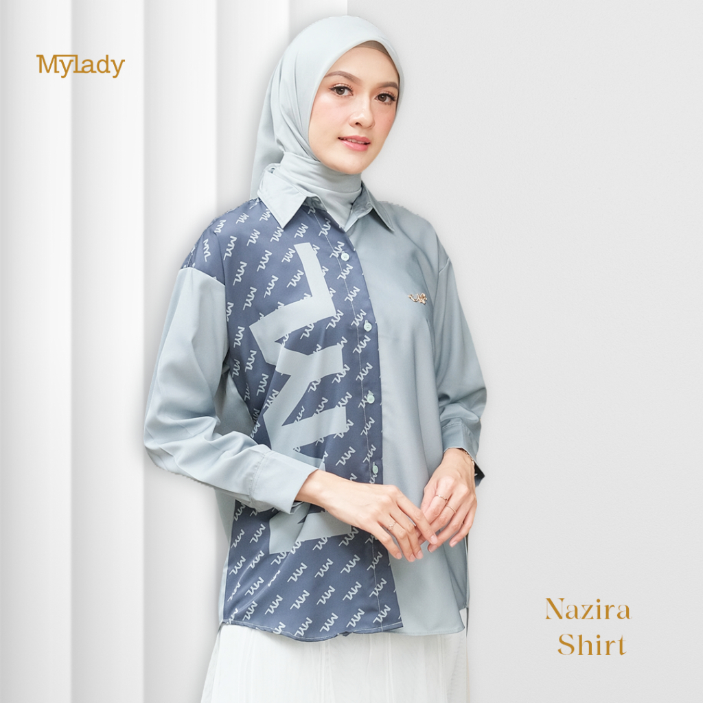 MYLADY HIJAB NAZIRA SHIRT KEMEJA WANITA