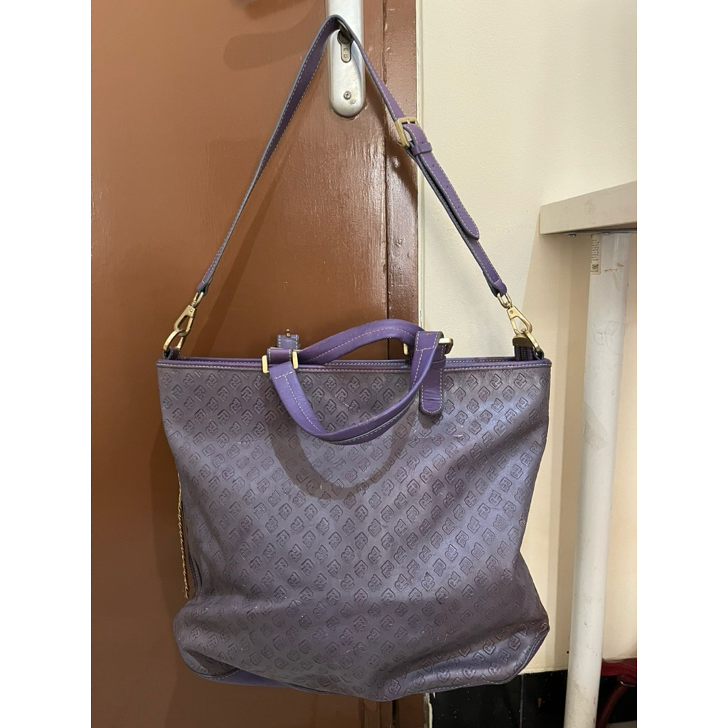 Tas Preloved Tote Bag Sling bag Kulit Asli