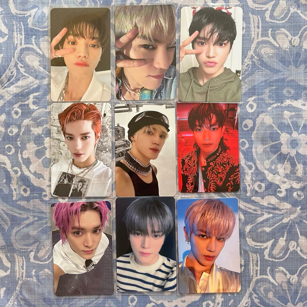 [FREE PC OFF MINBEL 40k] PHOTOCARD PC OFFICIAL AAB TAEYONG NCT 127 PINK CHRISTMAS 2BADDIES FACT CHEC
