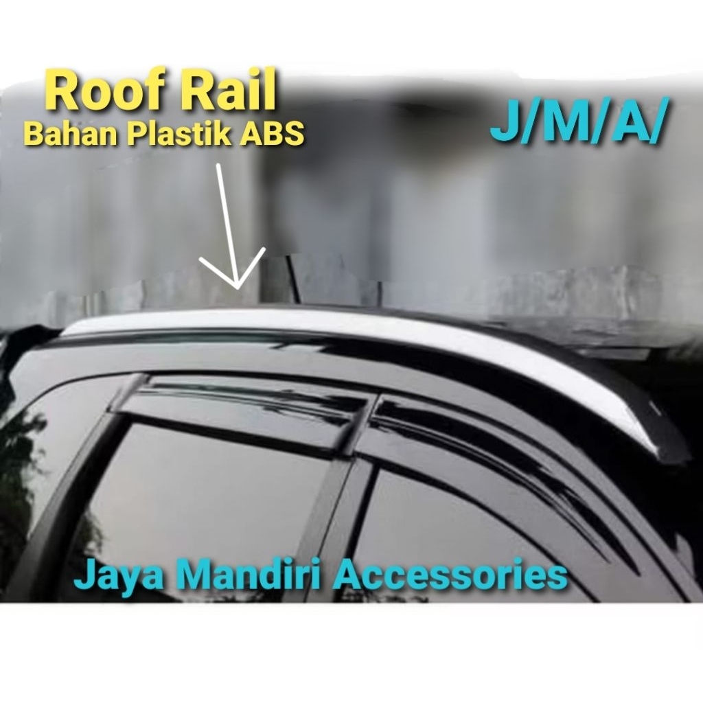Roof Rail Brv 2016 Plastik ABS Roof Rail Mobilio Plastik ABS
