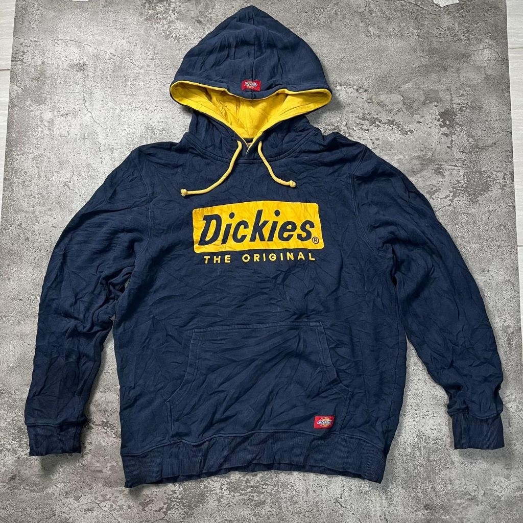 Hoodie dickies the original logo navy (used)