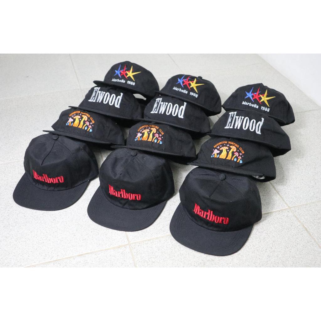 TOPI SIX PANEL VINTAGE PEP SI CO LA BLUE/MARBOR MERAH BORDIR LOGO BOOTLEG TWILL.SNAPBACK PEP SI CO L