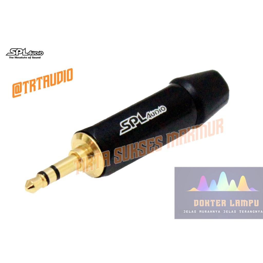 Jack Audio Mini Stereo 3.5 mm Plug Stereo 3.5mm Jantan SPL GCD300S ORI SPL AUDIO