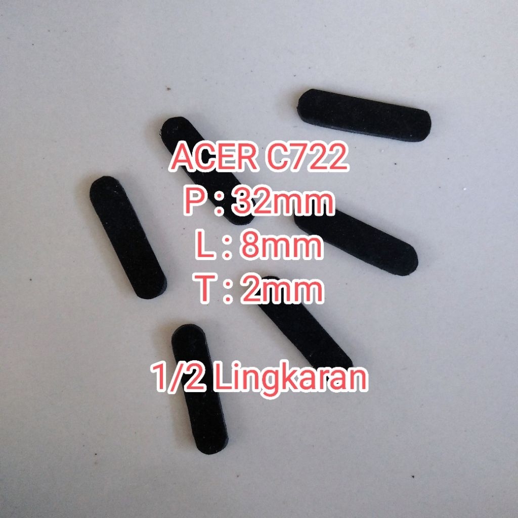 handmade DIY UNIVERSAL Karet Bantalan Laptop Acer C722