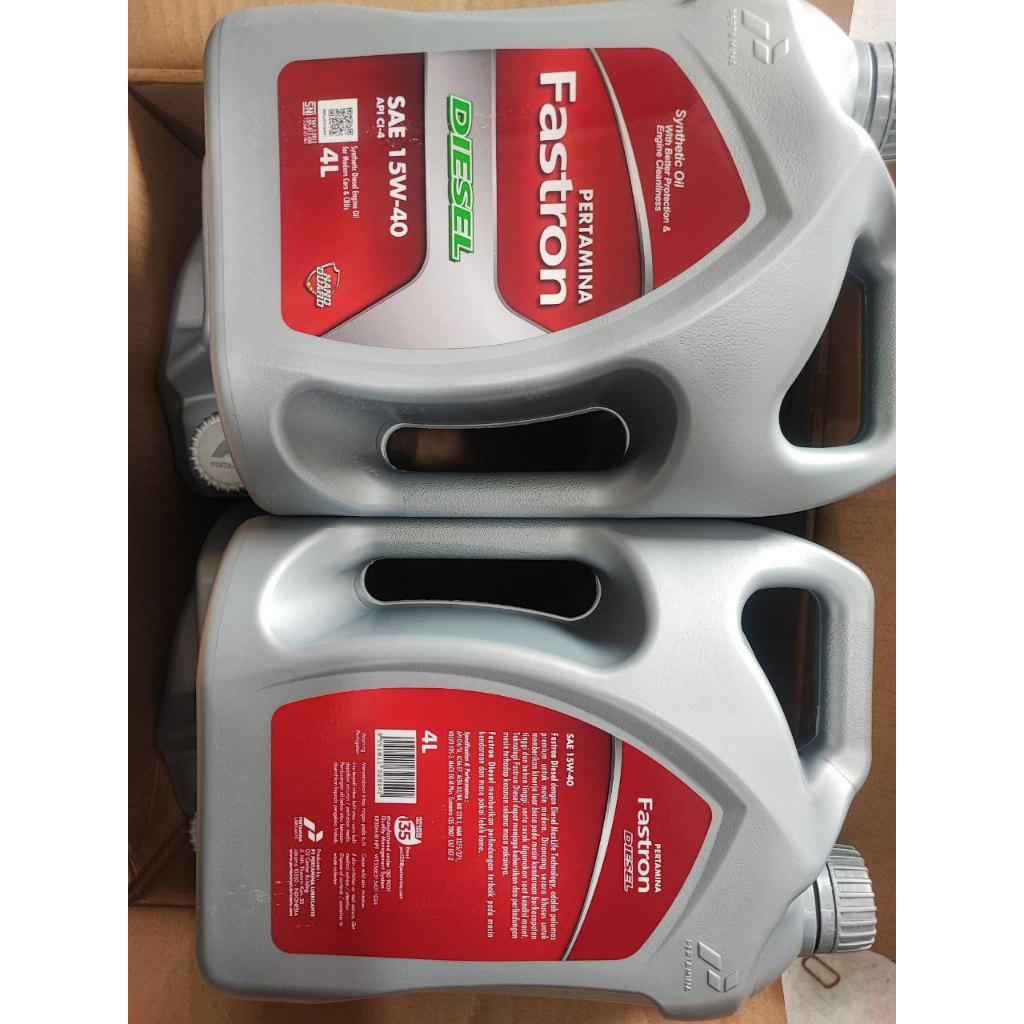 [Asli 100%] OLI FASTRON DIESEL 15W-40 LAMBO, 4Liter SNI / OLI MOBIL /FASTRON DIESEL /ORIGINAL PERTAM