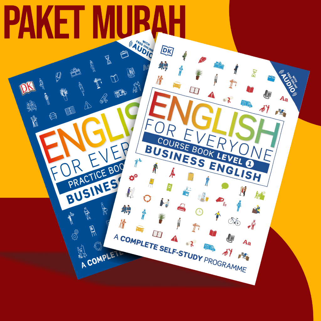 

english for everyone level 1 business english COURSE BOOK + PRACTICE BOOK A4