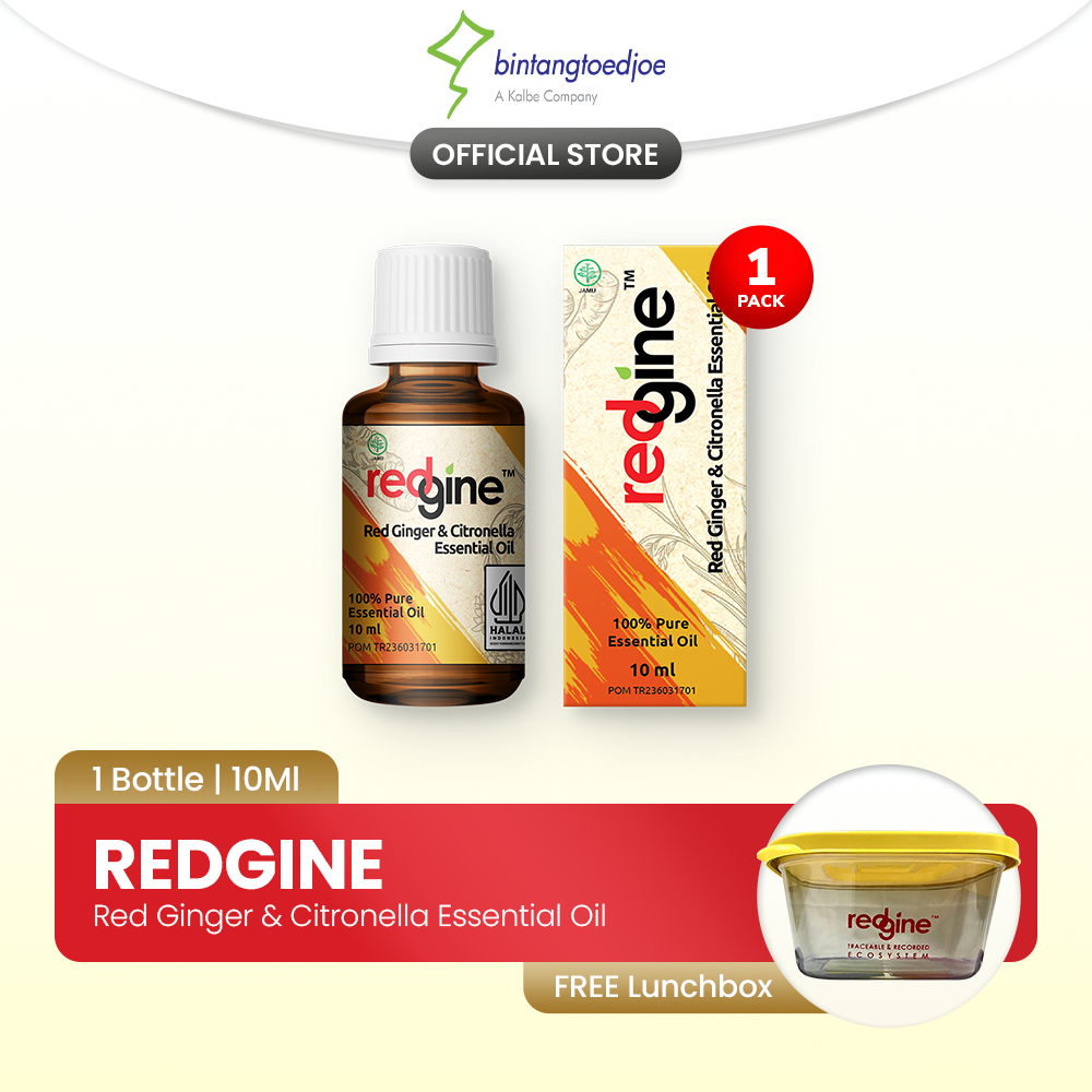 

Redgine Red Ginger & Citronella Essential Oil 1 Pack FREE Lunch Box