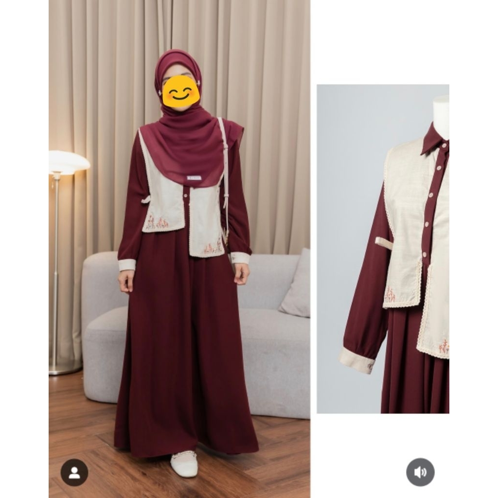 Jilbrave Talea Dress Ara Arafa Hijab Zea Khimar