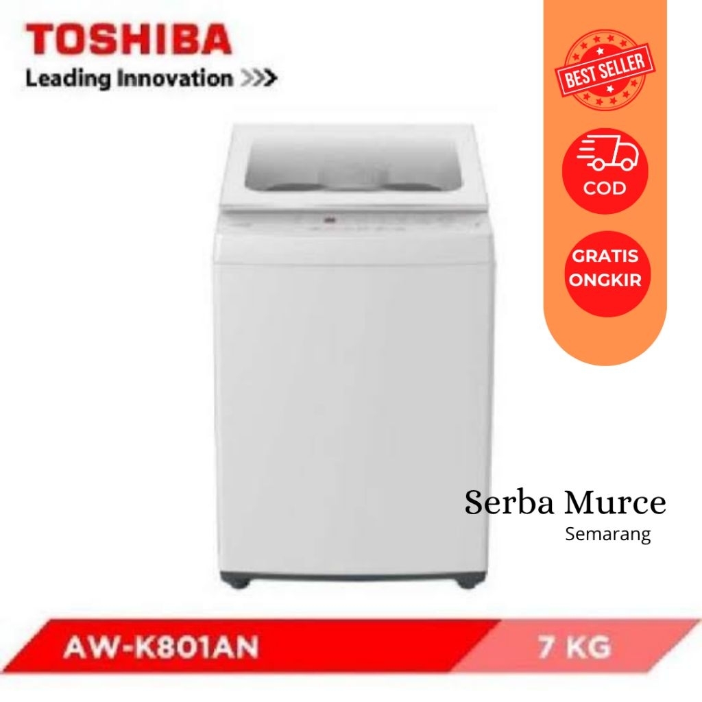 Mesin Cuci 1 Tabung Toshiba Type AW 801/Mesin Cuci/ TOSHIBA / Mesin Cuci Toshiba / Mesin Cuci Murah/