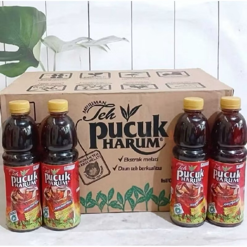 TEH PUCUK 1 DUS 1 KARTON ISI 24 botol ukuran 350ml