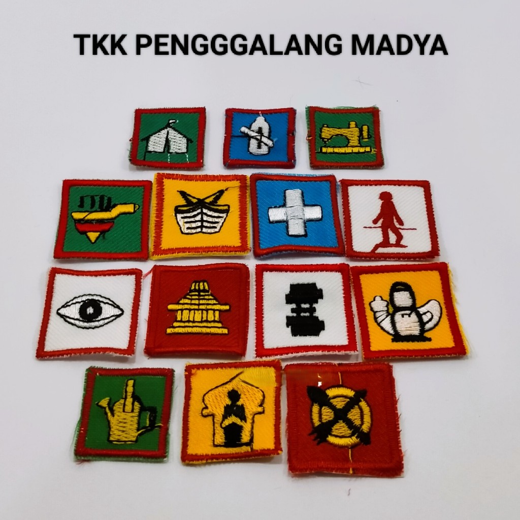 Atribut Pramuka TANDA KECAKAPAN KHUSUS SKK - TKK PENGGALANG MADYA