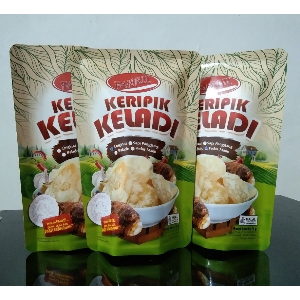 

Keripik Keladi _ Rasa Balado _ 70 gram