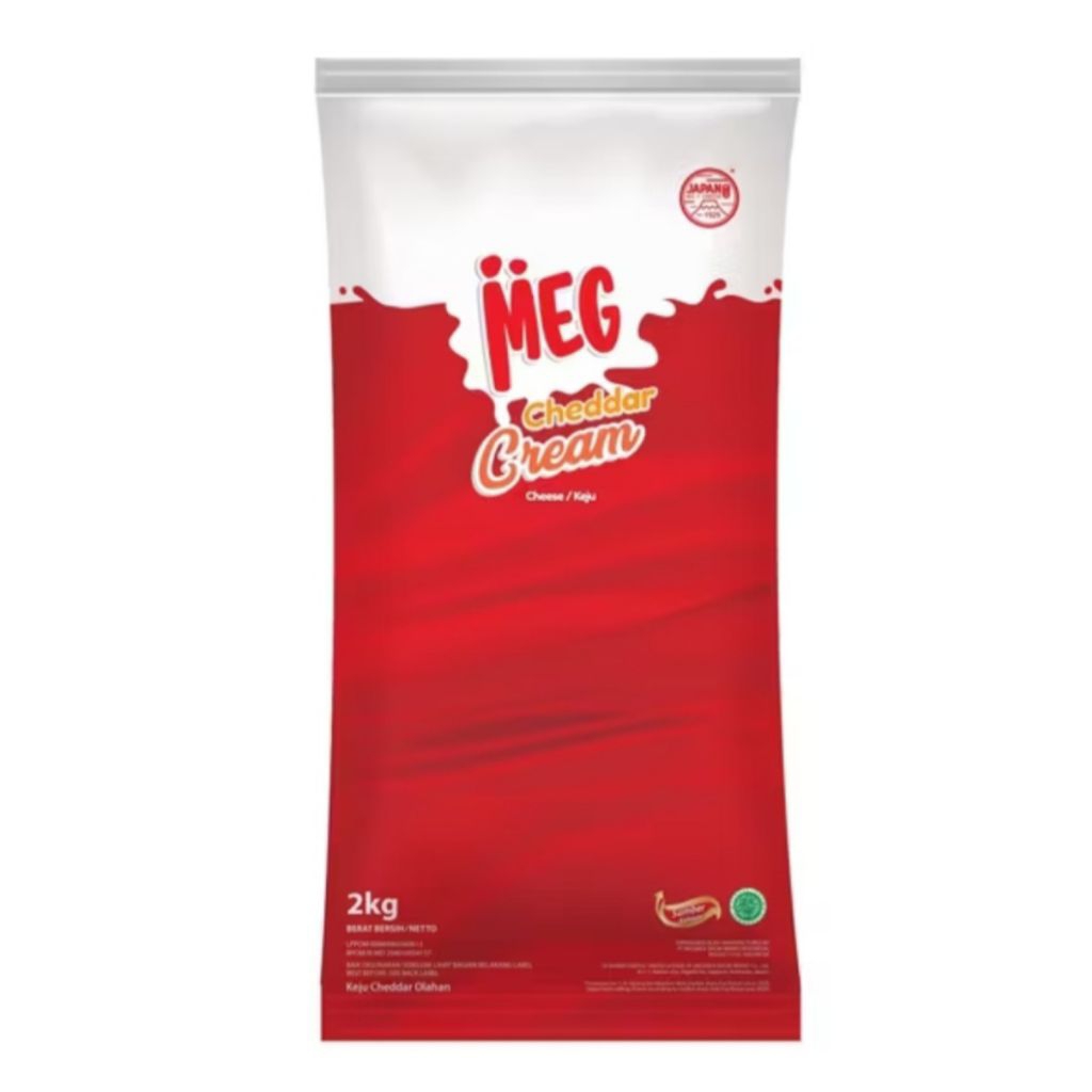 

Meg cheddar cream cheese 2kg