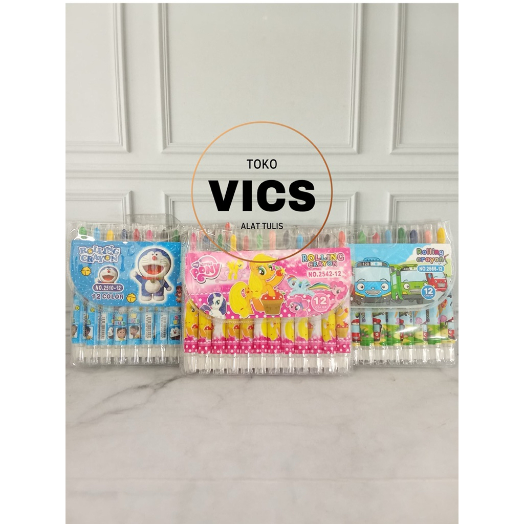 

Crayon Putar 12 Warna / Krayon Twist