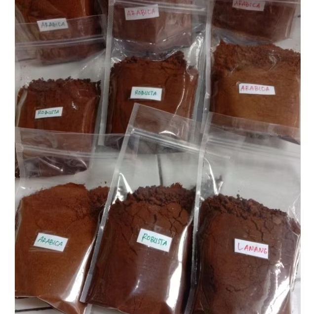 

Kopi Bubuk Murni Premium Arabica Robusta Lanang 250 gr
