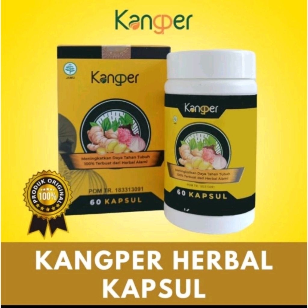 KANGPER KAPSUL HERBAL ATASI TELINGA BERDENGUNG BERDENGING OBAT TELINGA AMPUH BPOM