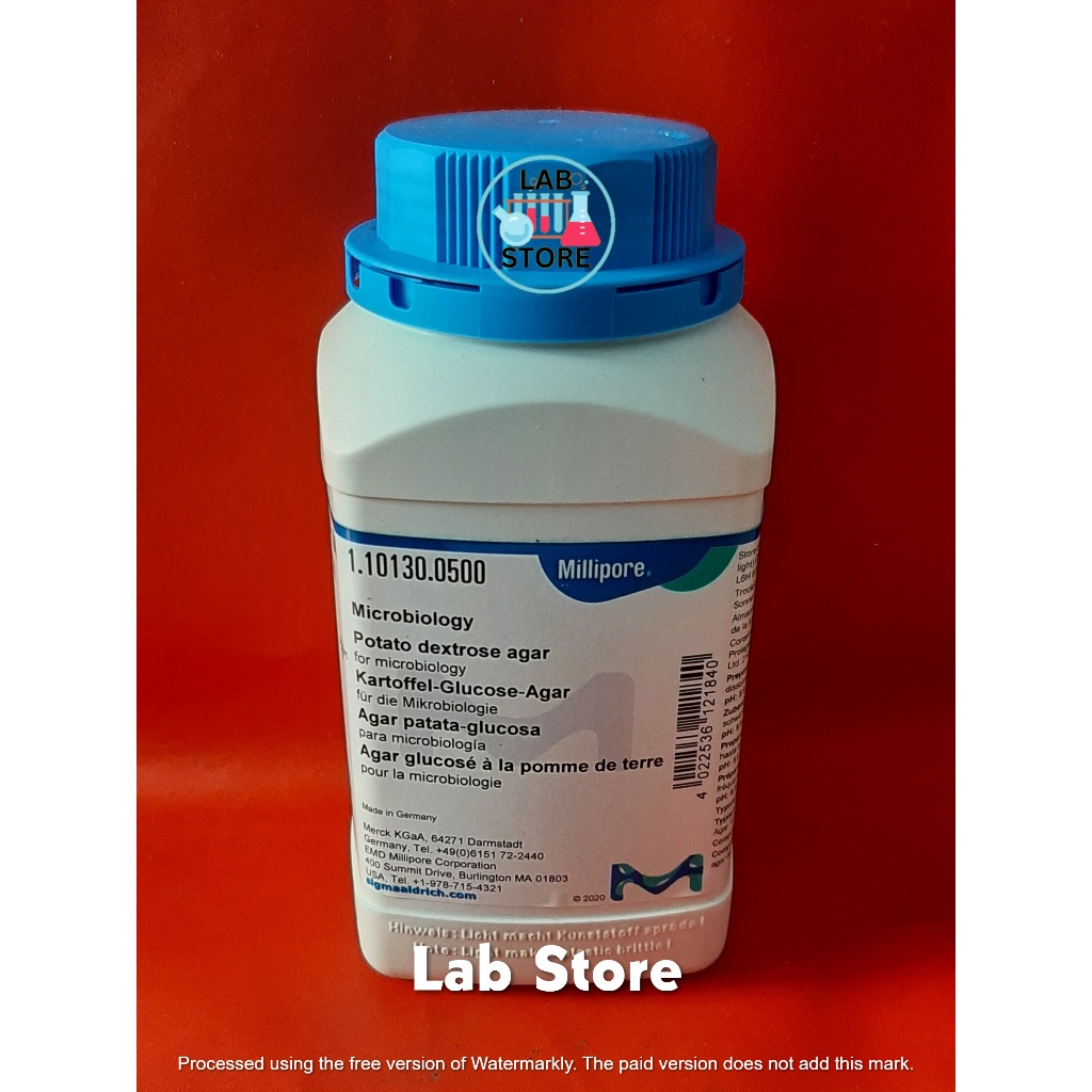 Potato Dextrose Agar (PDA) MERCK Ecer Per 5 Gram