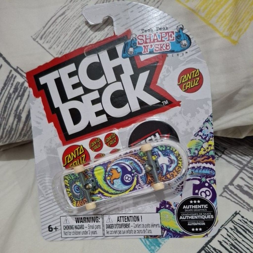 santa cruz tech deck shape n sk8