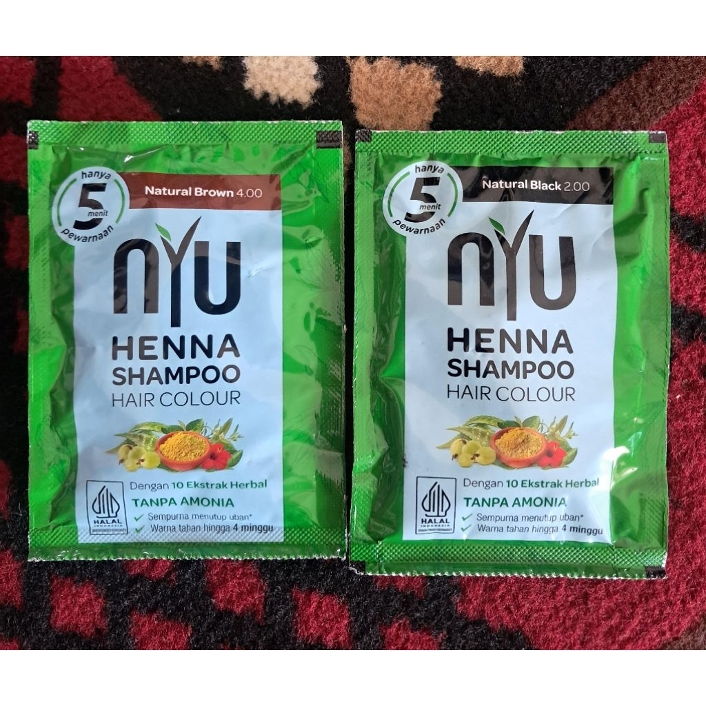 (PROMO MURAH) Nyu shampo semir // Implora semir rambut