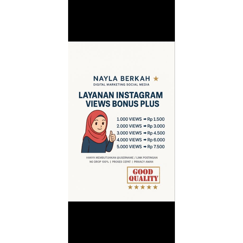 Instagram views reels super Indonesia permanenbbergaransi