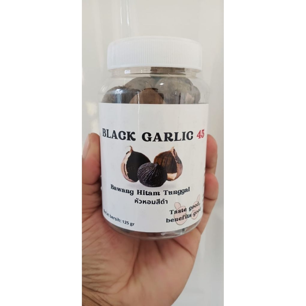 

BLACK GARLIC BAWANG HITAM TUNGGAL 125G PREMIUM UNTUK KESEHATAN
