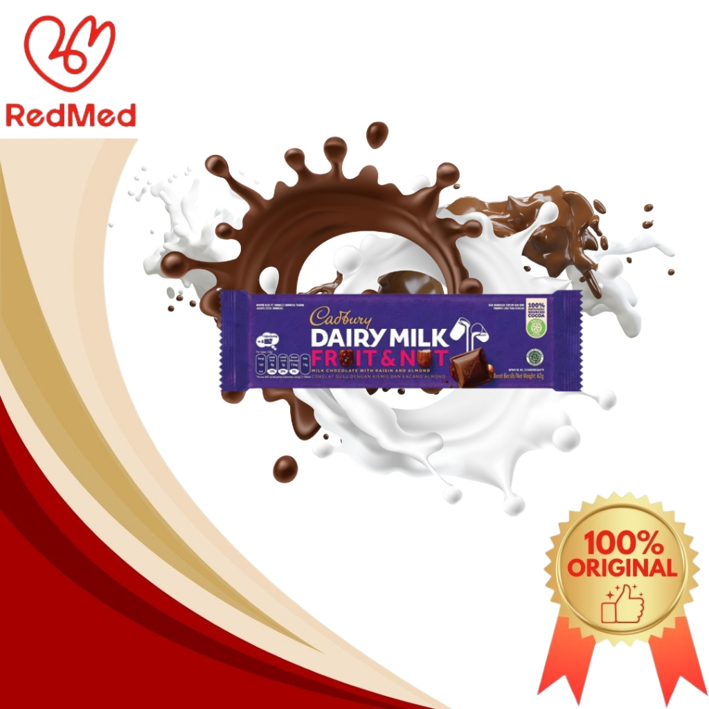 

CADBURY DAIRY MILK FRUIT & NUT 62GR