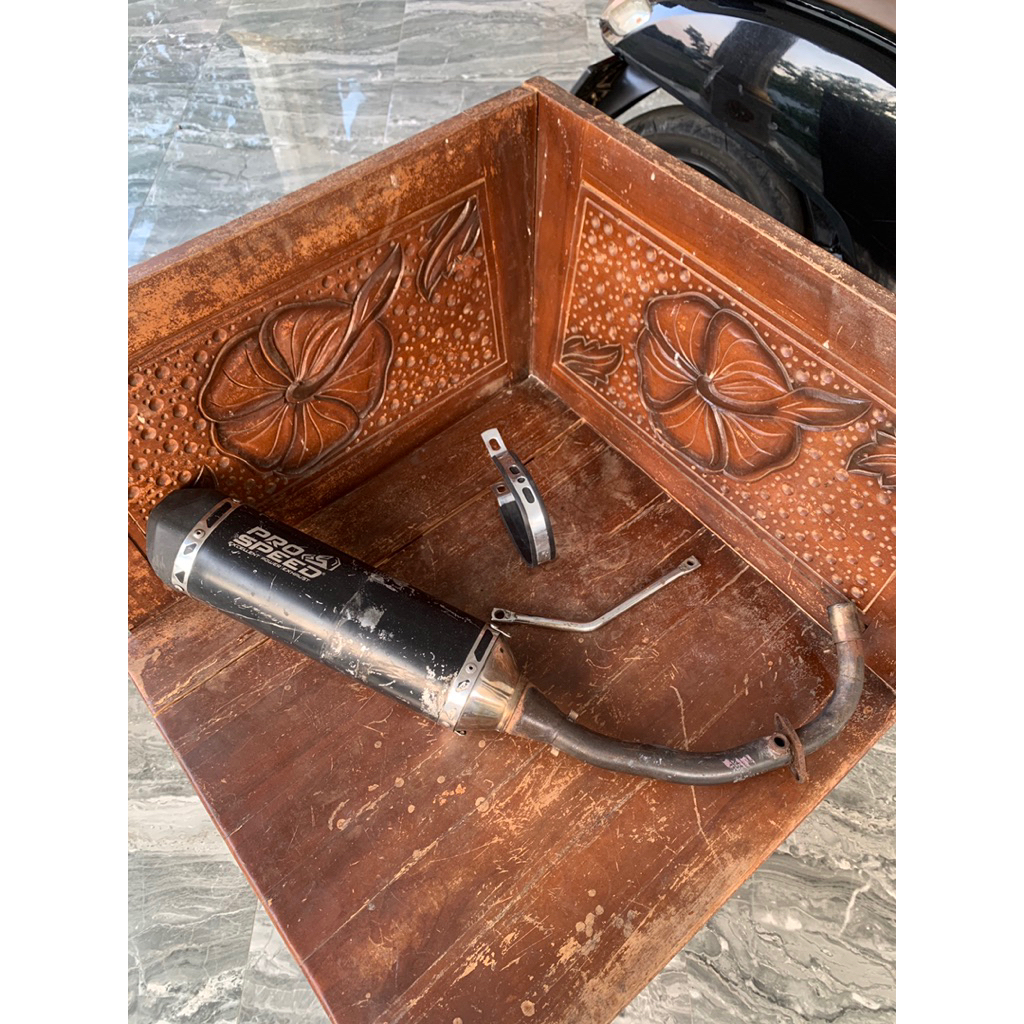 KNALPOT PRO SPEED VESPA MATIC IN 38 SPRINT PRIMA LX