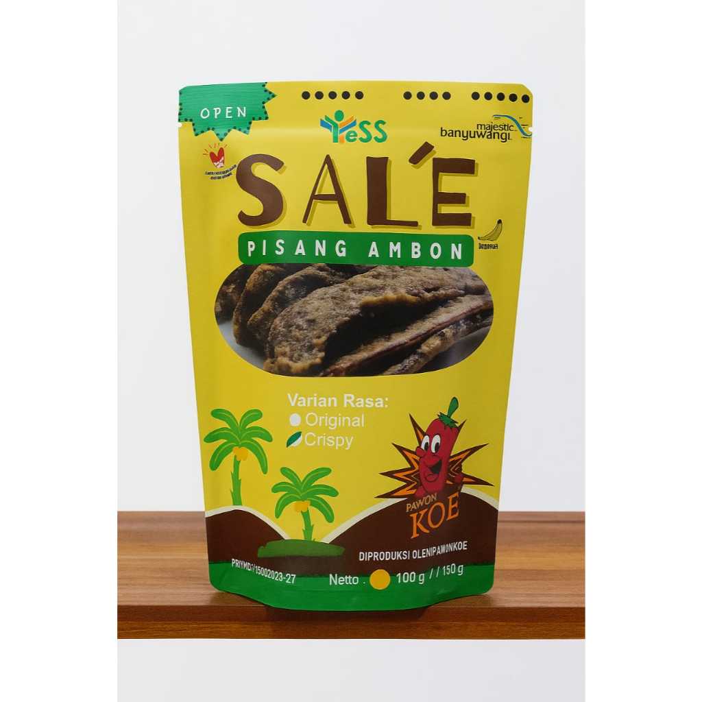 

Pawonkoe Sale pisang Ambon 150 gram oleh-oleh khas Banyuwangi